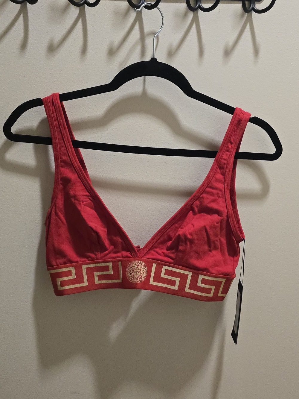 Women’s Red Logo-Trim Bralette